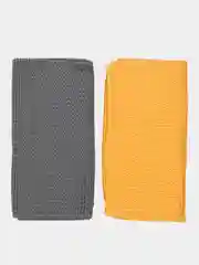 Cалфетка из микрофибры для стекол, зеркал для уборки Smart Open Glass Fiber Waffle 2шт