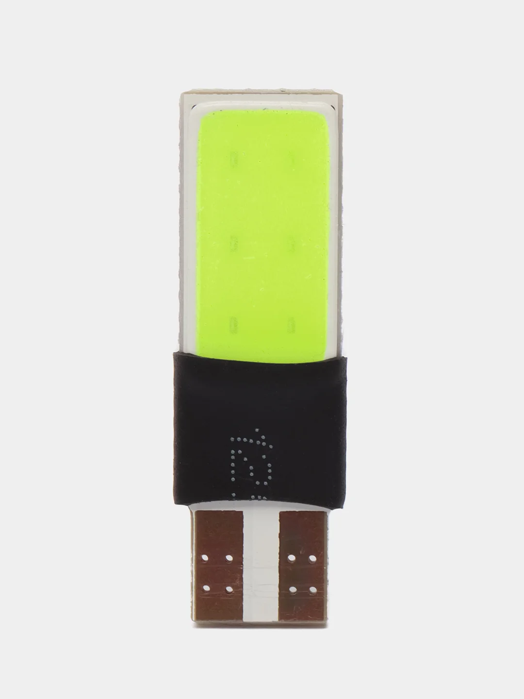 Зеленый лампа габаритов (габаритная) светодиодная T10 W5W 12 V, LED 1 SMD, без цоколя, W2.1x9.5d
