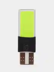 Зеленый лампа габаритов (габаритная) светодиодная T10 W5W 12 V, LED 1 SMD, без цоколя, W2.1x9.5d