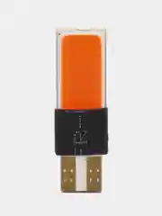 Красный лампа габаритов (габаритная) светодиодная T10 W5W 12 V, LED 1 SMD, без цоколя, W2.1x9.5d