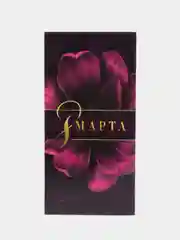 Черный конверт-открытка для денег на 8 марта