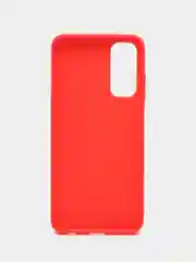 Красный чехол для Samsung Galaxy A05s / Самсунг А05c, силиконовый, матовый