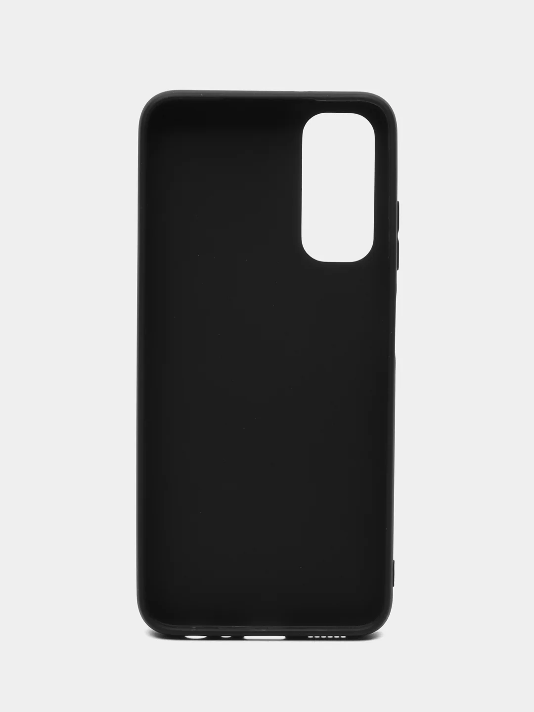 Угольный чехол для Samsung Galaxy A05s / Самсунг А05c, силиконовый, матовый