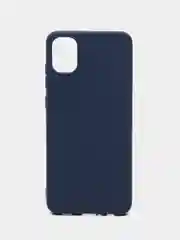 Темно-синий чехол для Samsung Galaxy A05 / Самсунг А05, силиконовый, матовый