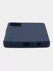 Темно-синий чехол для Samsung Galaxy A05 / Самсунг А05, силиконовый, матовый