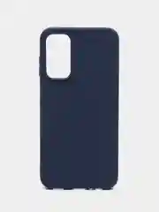 Темно-синий чехол для Samsung Galaxy A15 / Самсунг Галакси 15, силиконовый, матовый