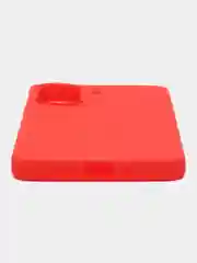 Красный чехол для Xiaomi Redmi 13C / Poco C65, Сяоми Редми 13С / Поко С65, силиконовый, матовый