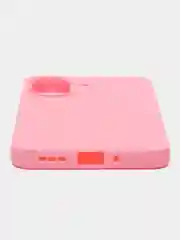 Розовый чехол для Xiaomi Redmi 13C / Poco C65, Сяоми Редми 13С / Поко С65, силиконовый, матовый