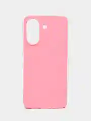 Розовый чехол для Xiaomi Redmi 13C / Poco C65, Сяоми Редми 13С / Поко С65, силиконовый, матовый