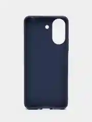 Темно-синий чехол для Xiaomi Redmi 13C / Poco C65, Сяоми Редми 13С / Поко С65, силиконовый, матовый