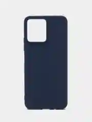 Синий меланж чехол для Xiaomi Redmi 12 / Сяоми Редми 12, силиконовый, матовый