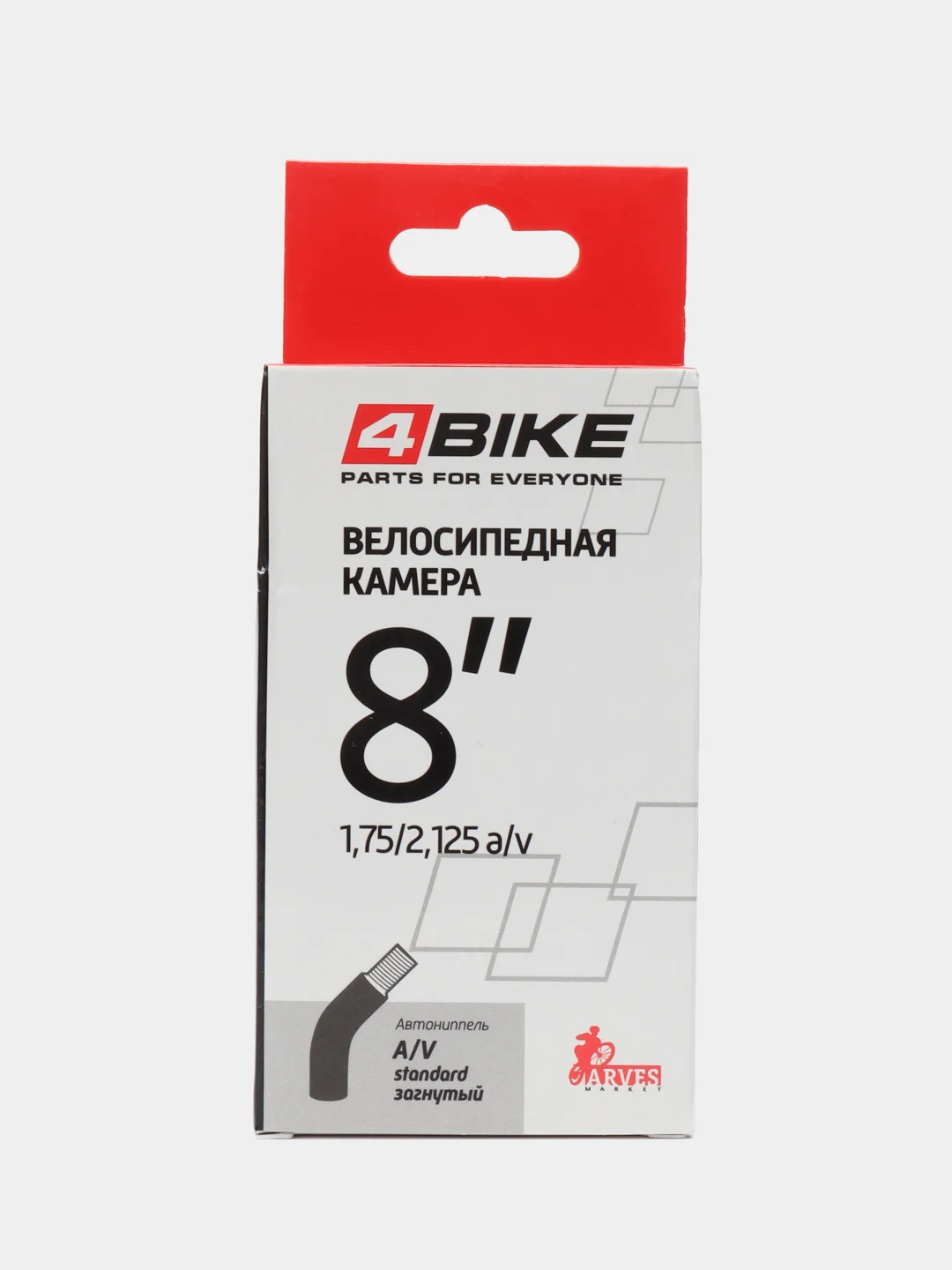 Камера 8(8x1/2x2) дюймов, изогнутый автониппель