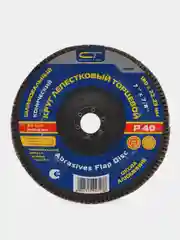 Круг лепестковый торцевой P40, конический, 180 x 22,2 мм