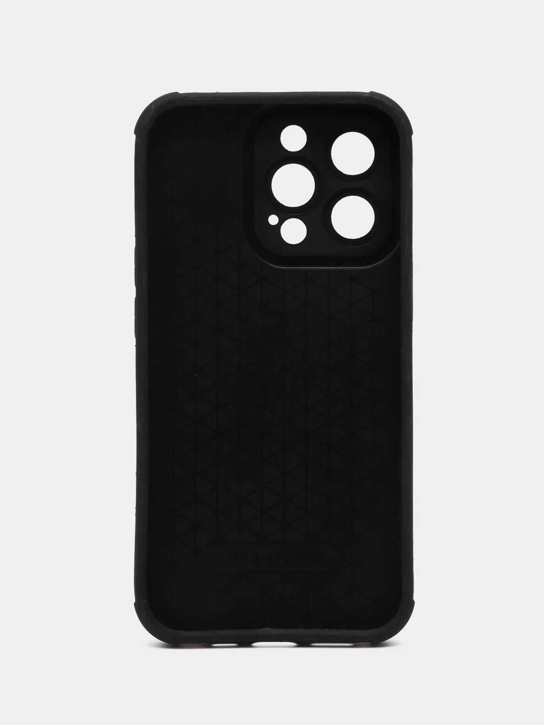 Черный чехол на iPhone X/XS, 11, 12, 13, 14, 15 Pro, Pro Max