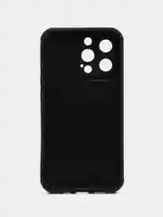 Черный чехол на iPhone X/XS, 11, 12, 13, 14, 15 Pro, Pro Max