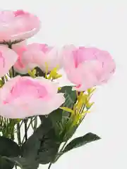Конфетный искусственные цветы, букет, розы, высота 40см, 7бутонов