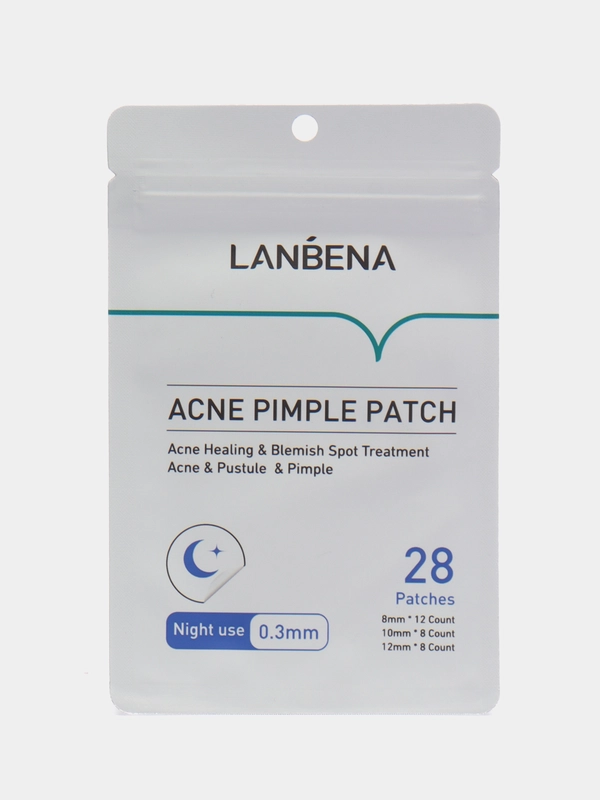 Дневные и ночные патчи от прыщей и акне Acne Pimple Patch Lanbena