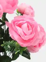 Розовый камелии, букет из искусственных цветов, 18веток, 24 бутона, высота 50 см