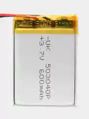 Аккумулятор литий-полимерный 5.0*30*40 503040 (3.7В, 600mah)