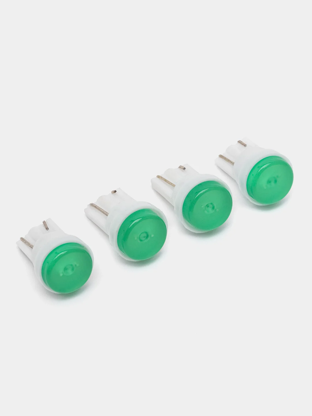 Зеленый лампа габаритов (габаритная) светодиодная T10 W5W 12 V, LED 1 SMD, без цоколя, W2.1x9.5d