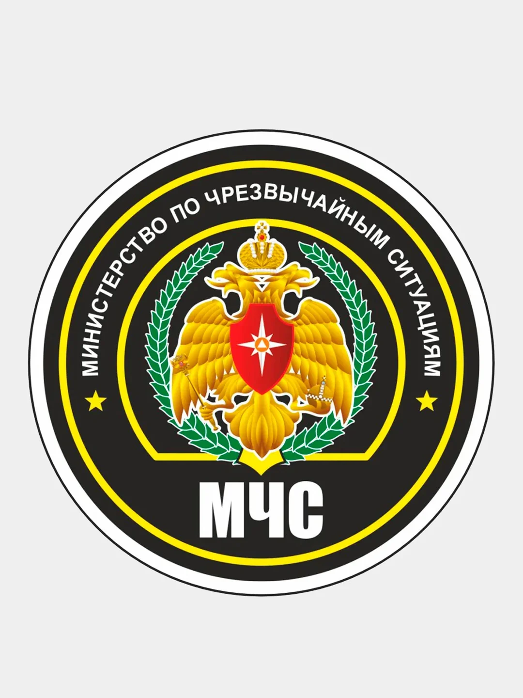 Синий меланж стикер на авто по родам войск ВДВ ВМФ МЧС ГРУ ПВО ВВС Разведка 90мм