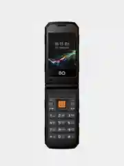 Оранжевый телефон BQ 2822 Dragon, 2 SIM, два экрана, с камерой, телефон кнопочный 2000мач