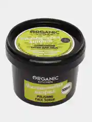 Скраб для лица полирующий "Фисташковая мафия" Organic Kitchen, 100 мл