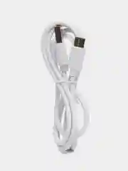 Белый кабель 6А type-c usb для быстрой зарядки и передачи данных длинна 1 м
