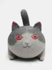 Серый мякиш-котик антистресс, набор слайм-лизун "Миньон", 2 шт, "Зайка в яблоке", Гуджитсу