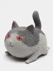 Серый мякиш-котик антистресс, набор слайм-лизун "Миньон", 2 шт, "Зайка в яблоке", Гуджитсу