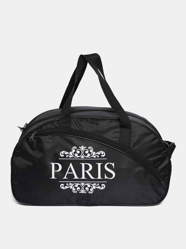 Сумка спортивная на молнии PARIS, наружный карман, длинный ремень