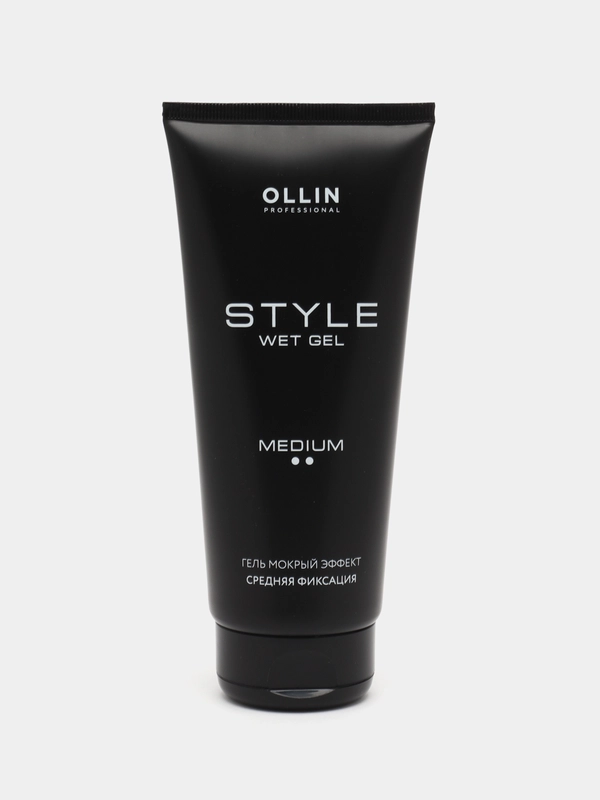 OLLIN PROFESSIONAL гель средней фиксации STYLE мокрый эффект 200 мл