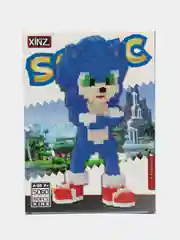 Синий пиксельный конструктор 3 D из миниблоков Стич Куроми Лило Бетмен Катана мастер самурай