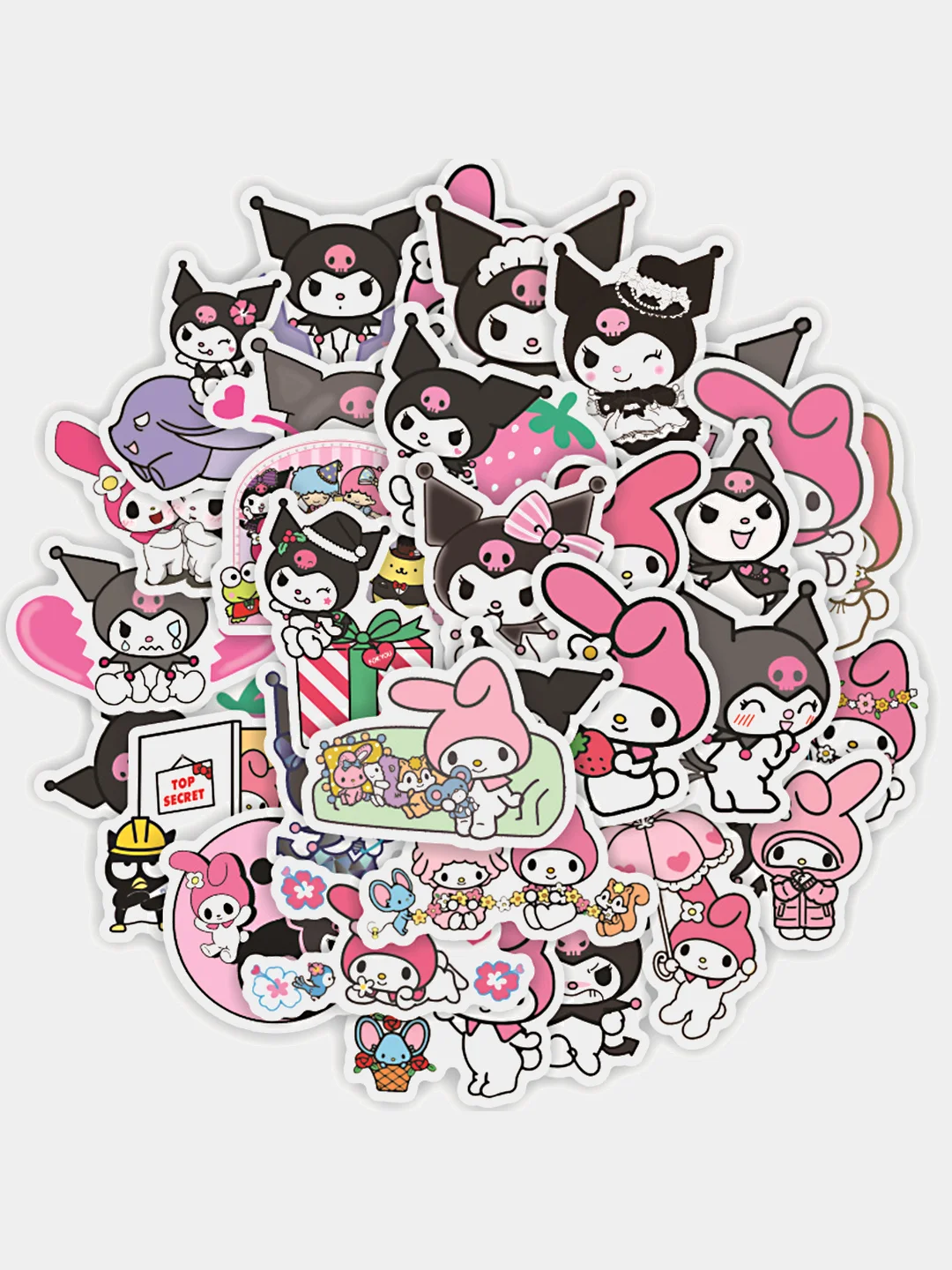 Наклейки стикеры Куроми, Hello kitty