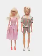 Конфетный шарнирные куклы Barbie и Ken, с аксессуарами