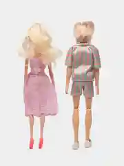 Конфетный шарнирные куклы Barbie и Ken, с аксессуарами