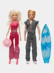 Конфетный шарнирные куклы Barbie и Ken, с аксессуарами