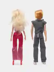 Конфетный шарнирные куклы Barbie и Ken, с аксессуарами