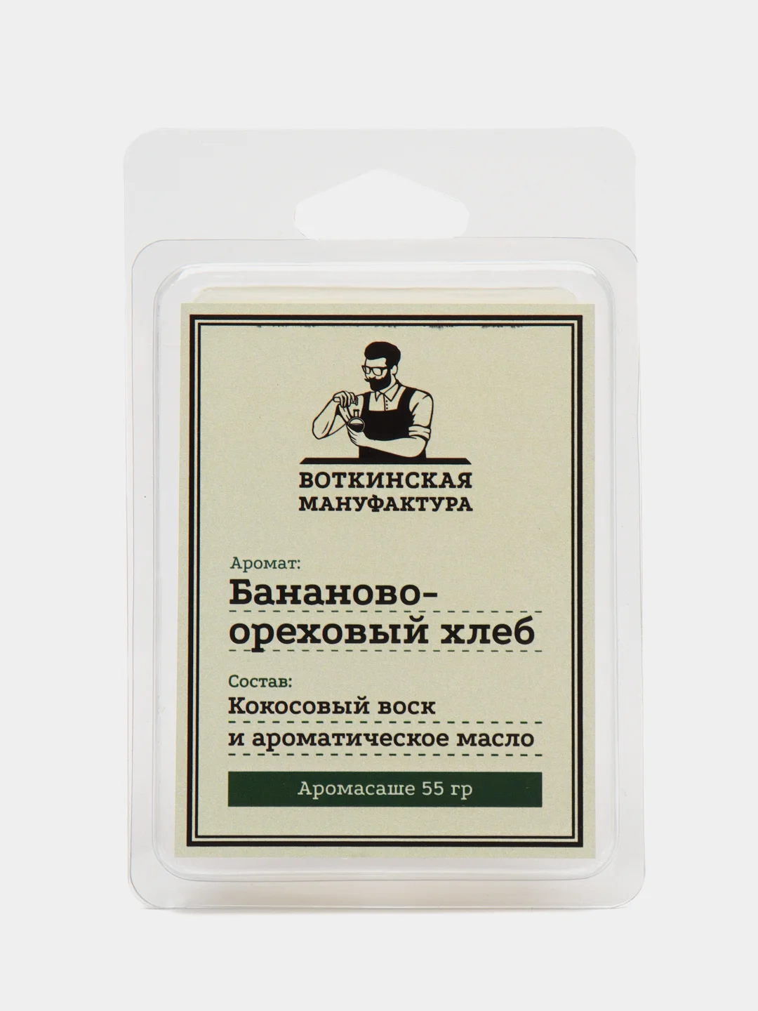 Ароматическое саше "БАНАНОВО-ОРЕХОВЫЙ ХЛЕБ"