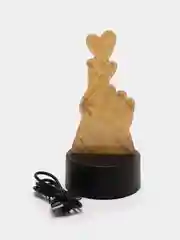 Серый светодиодный 3D ночник