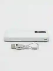Белый внешний аккумулятор Повербанк / Power Bank / PowerBank, 20000 mAh