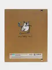 Тетрадь на кольцах А5, 120л., "Рисунки. Funny cats"