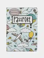 Обложка чехол на паспорт Путешествия (travel)