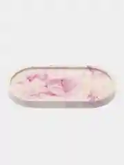 Сиреневый подставка для свечей и украшений, из гипса