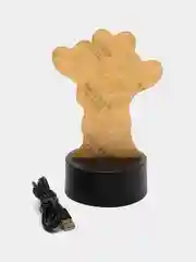 Горчичный светодиодный 3D ночник