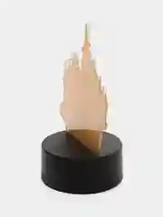 Золотой светодиодный 3D ночник