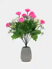 Розовый искусственные цветы