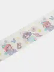 Аметистовый стикерпак, стикеры Hello Kitty, наклейки Куроми, декоративный скотч по аниме Куроми
