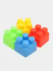 Белый конструктор детский, блочный, обучающий, развивающий Block Builders
