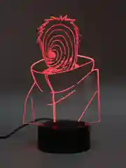 Пурпурный ночник 3D по аниме "Наруто", LED, светодиодный, USB